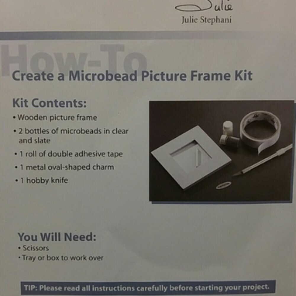 Microbead Picture Frame Kit - Picture 4 of 4